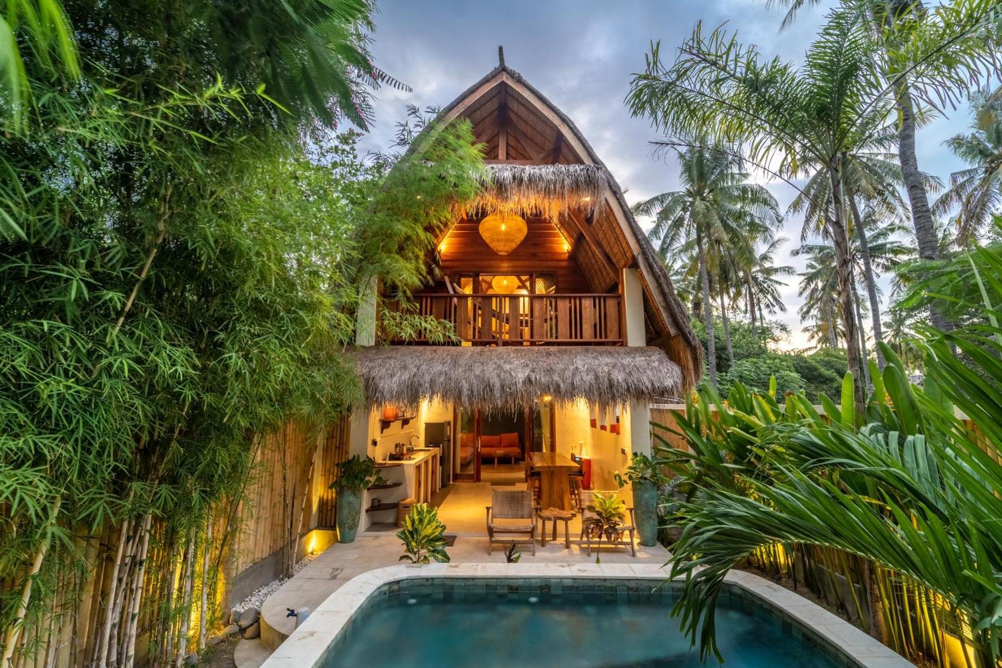 La Villa Loca Gili Air Ngoại thất bức ảnh
